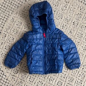 Primary Navy Quilted Puffer Jacket sz 2